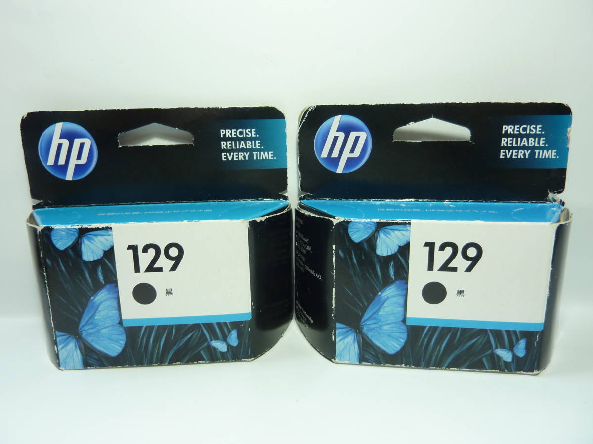 新品、未開封　2個セット　送料300円より HP 純正　インクカートリッジ　HP129　黒　C9364HJ_画像1
