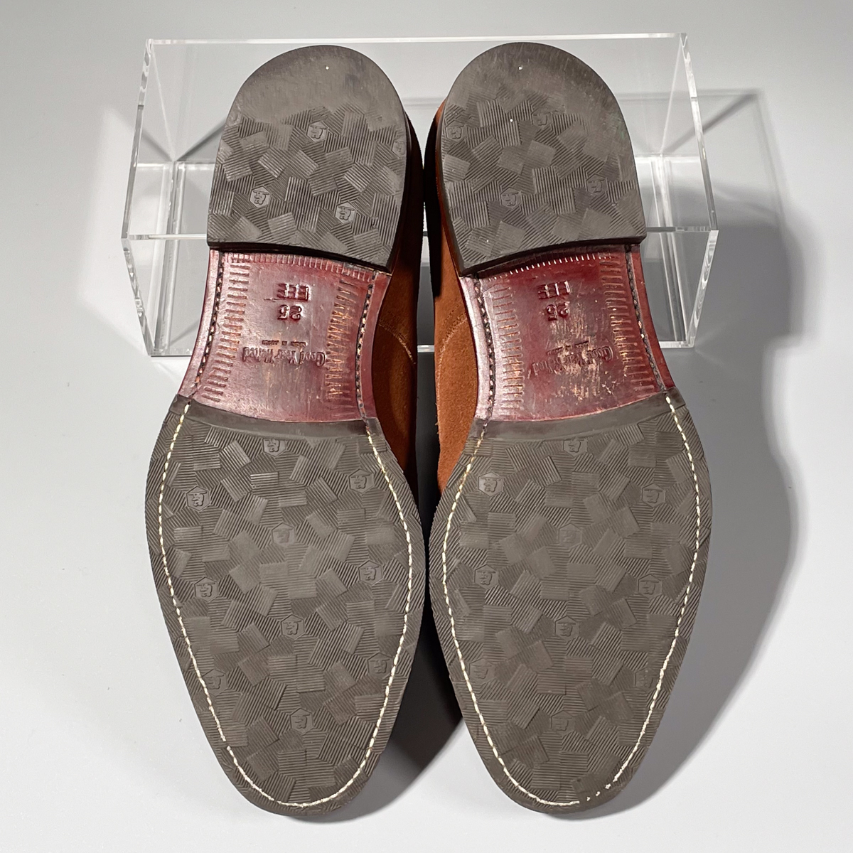 即決 SCOTCH GRAIN スコッチグレイン Uチップ ブラウン 茶色 メンズ 本革 スエード 革靴 25cm ビジネスシューズ フォーマル 紳士靴 A1755_画像7