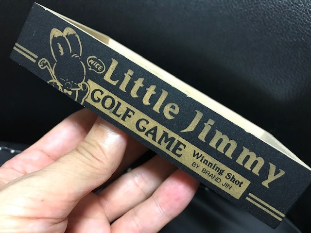 当時物 1980年代頃 BRAND JIN 木製 ファンシーミニゲーム Little Jimmy GOLF GAME リトルジミー ゴルフゲーム 少女メルヘン 昭和レトロ_画像7