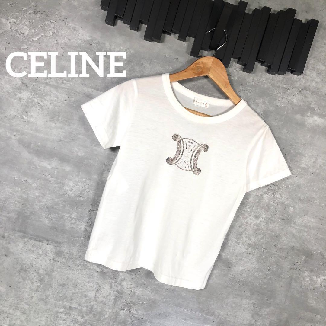 代引き人気 『CELINE』セリーヌ (130cm) クルーネックTシャツ セリーヌ