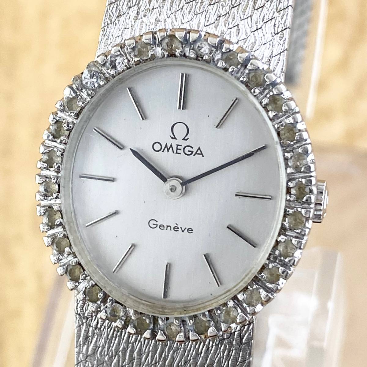日本最大の Geneve 手巻き レディース 腕時計 オメガ 【1円〜】OMEGA