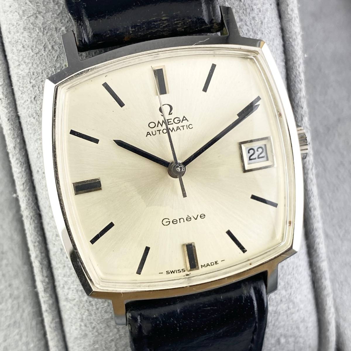 1円箱付】OMEGA オメガ 腕時計 メンズ AT 自動巻 Geneve ジュネーブ