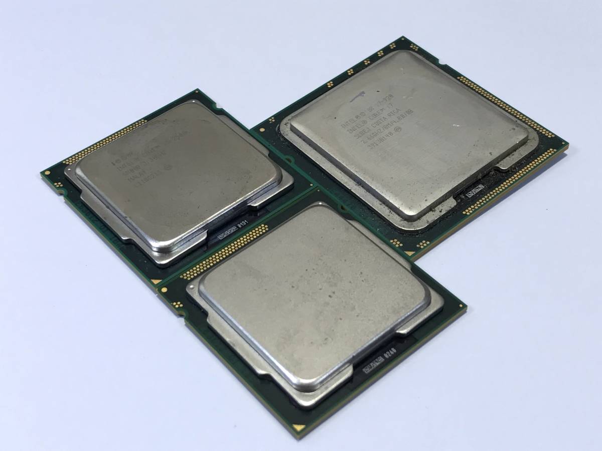 ☆ Intel インテル CPU まとめ PC パソコン 9個 i7-920 i5-2500 E8600など 【 現状品 】 （PN-3I2） ☆_画像3