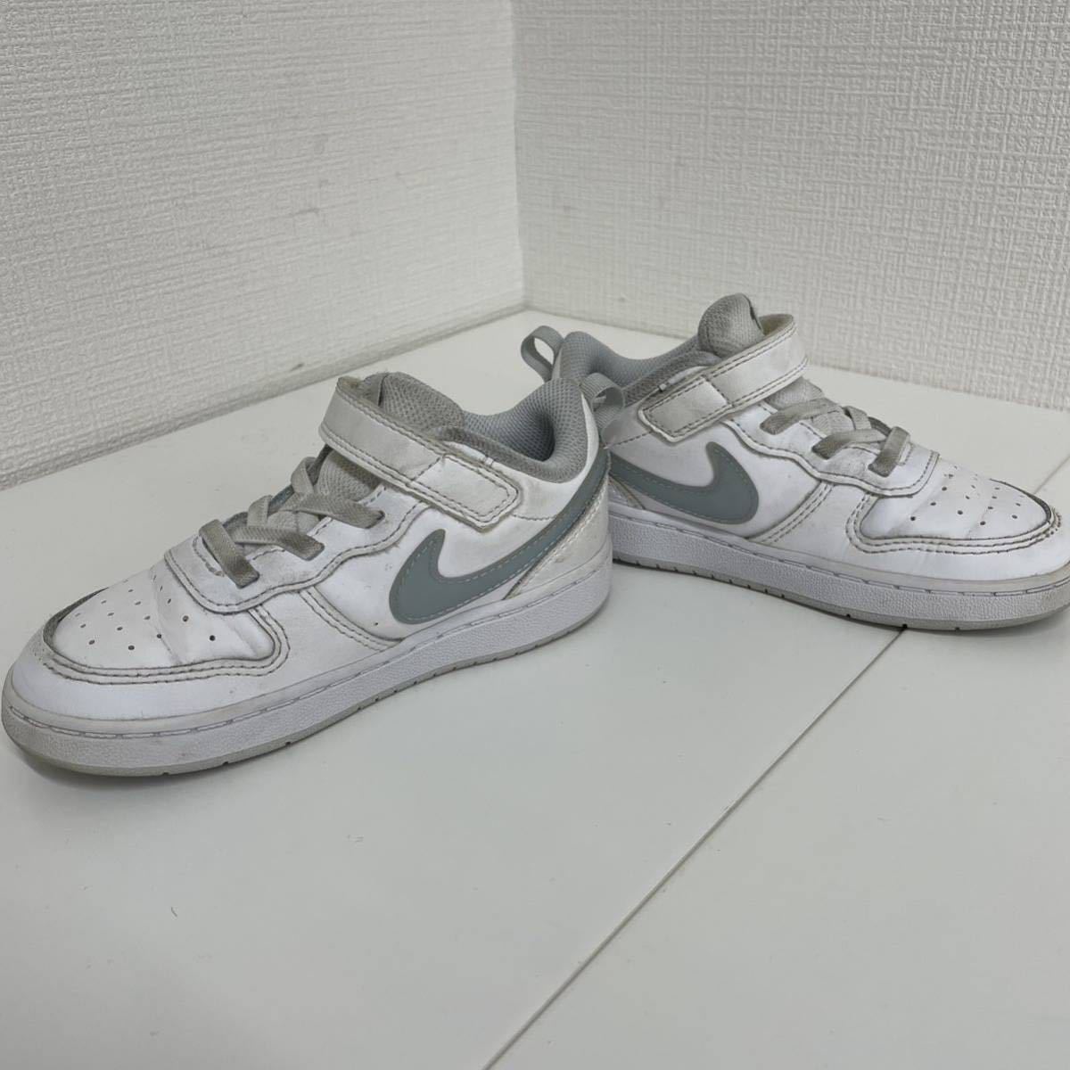 NIKE ナイキ Nike Court Borough Low2 スウッシュ WHITE 16cm_画像3