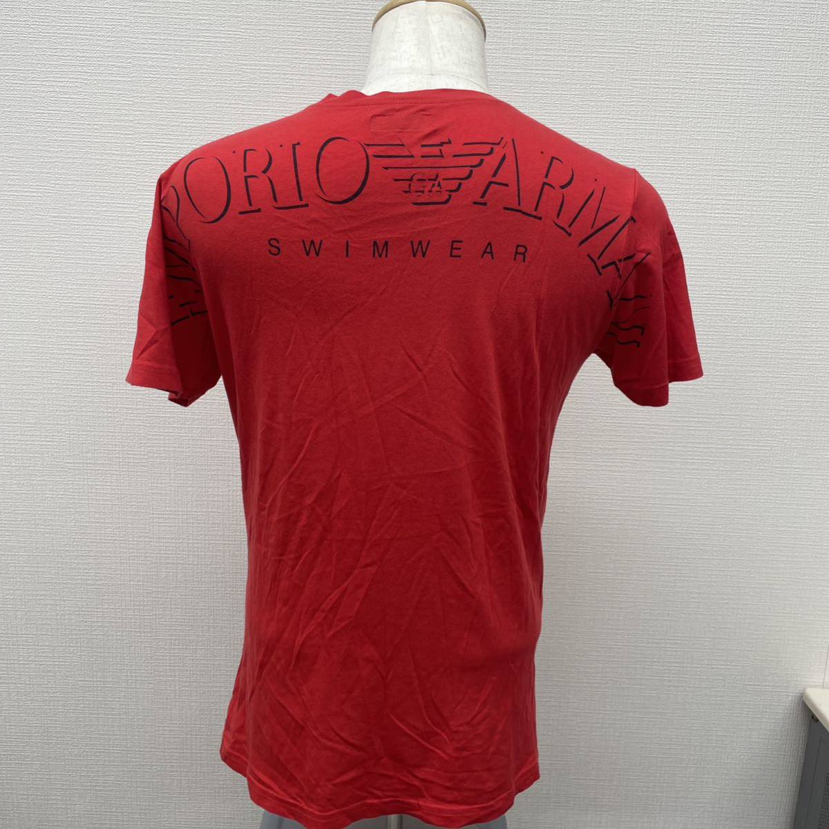 EMPORIO ARMANI SWIMWEAR Tシャツ 半袖Tシャツ エンポリオアルマーニ VネックTシャツ_画像3