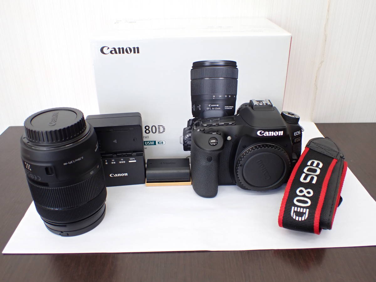 最大80%オフ! IS EF-S18-135 80D EOS Canon 美品 USM デジタル一眼
