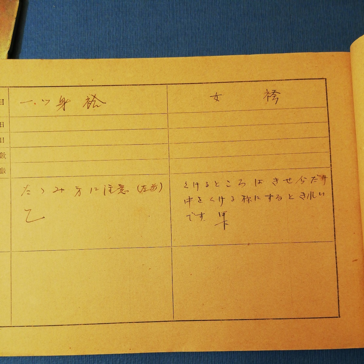 裁縫学習帳 高等課第2学年用　静岡県教育会　実習と評価が記されています　昭和11年 棚 321_画像4