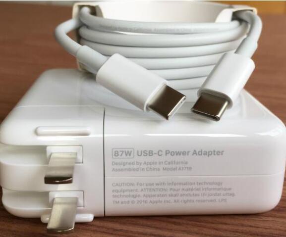 新品 MacBook Pro 15インチ A1707 A1990 互換用電源 ACアダプター 充電器 USB Type-C 87W_画像1