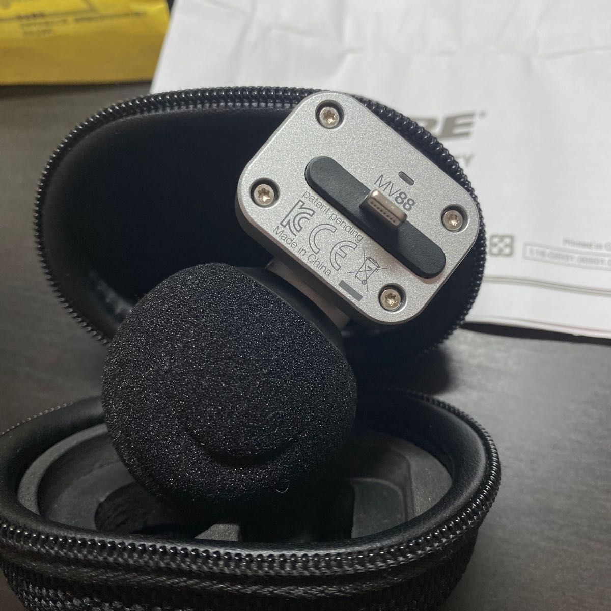 SHURE MV88 A-A マイク 箱付き デジタルステレオコンデンサー