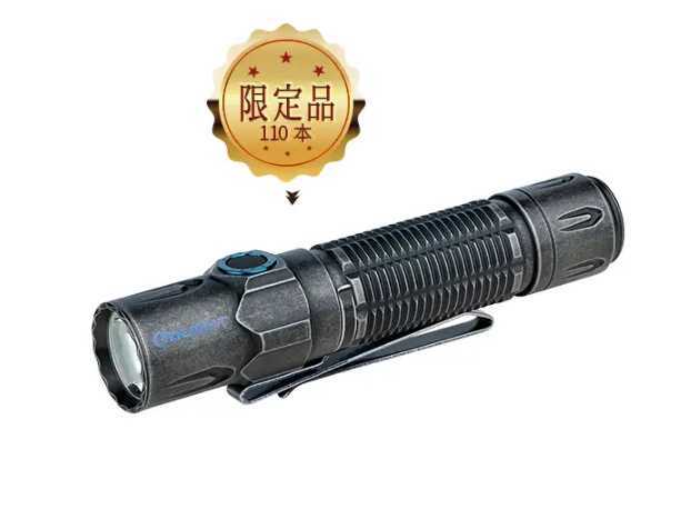 【110本限定品】 Olight オーライト WARRIOR 3S チタン ブラック　ストーンウォッシュ LEDライト　懐中電灯