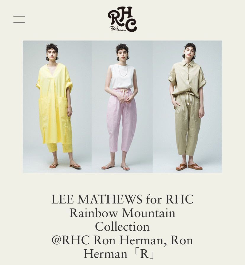 RHCロンハーマン別注 LEE MATHEWS リーマシュー 半袖　シャツ_画像2