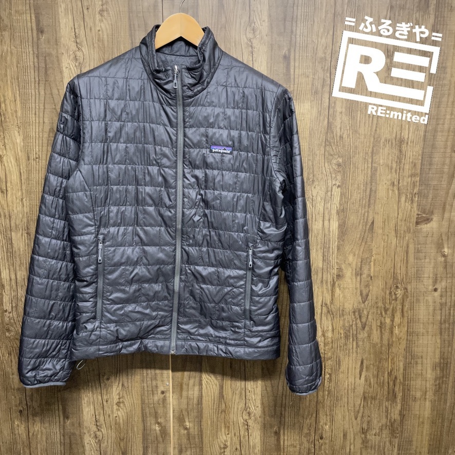 贅沢屋の patagonia ナイロン グレー S アウトドア ブルゾン メンズ