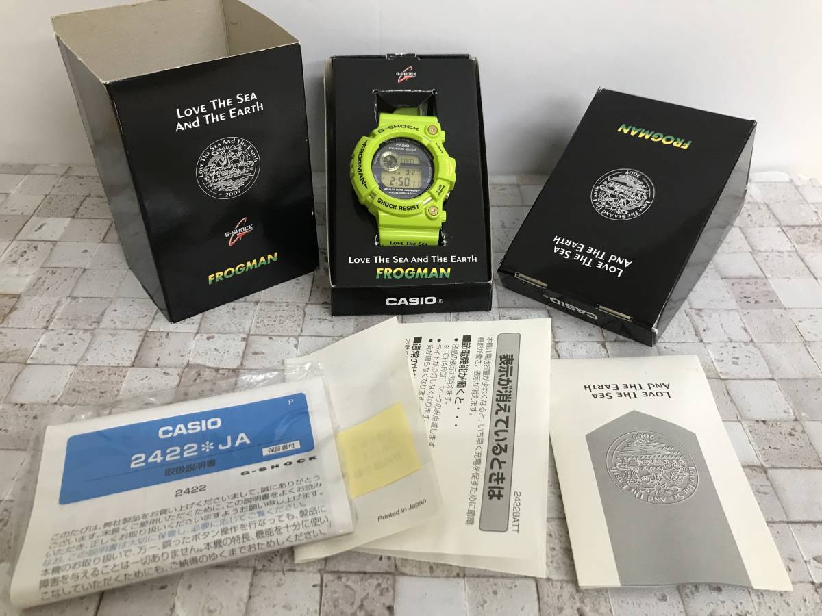 完売】 雨蛙 イルクジ フロッグマン FROGMAN Gショック 8-10/G-SHOCK