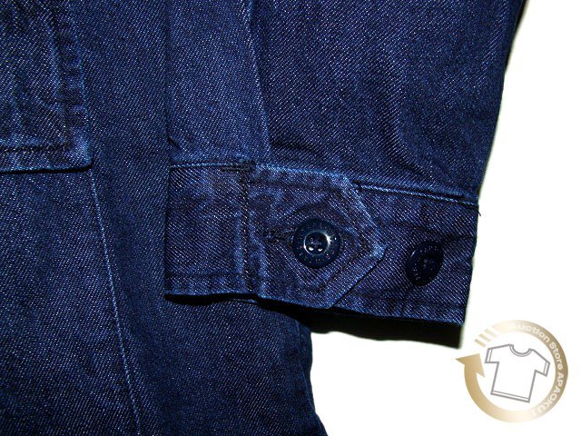 80■23SS WTAPS ダブルタップス JMOD / LS / COTTON. DENIM. PASTHG 231WVDT-SHM02 Sサイズ SK23_230723_2_画像6