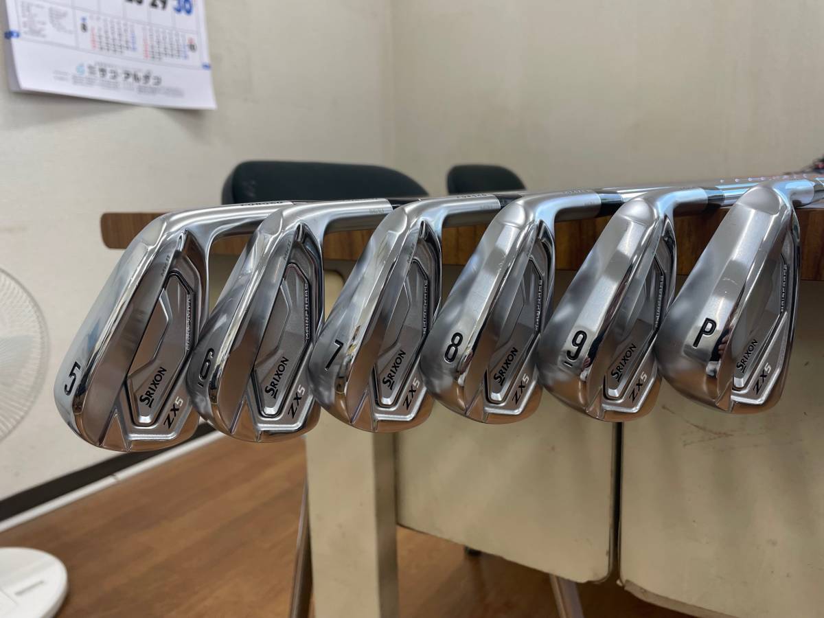 驚きの値段】 MkⅡ ZX5 SRIXON 2022 アイアン 良品 中古 スリクソン