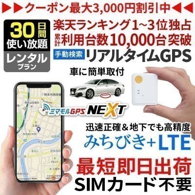 小物などお買い得な福袋 ハンディGPS 追跡 小型 レンタルGPS発信機 30