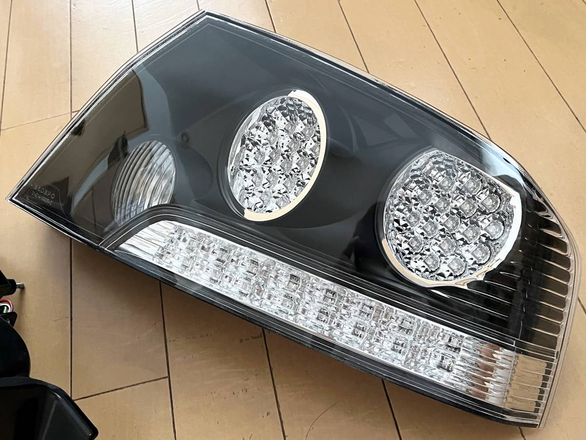 訳あり 新品 三菱 ランサーエボリューション 7 8 9 CT9A US 社外 DEPO製 LED テールランプ インナーブラック ランエボ ミツビシ USDM JDM_画像3