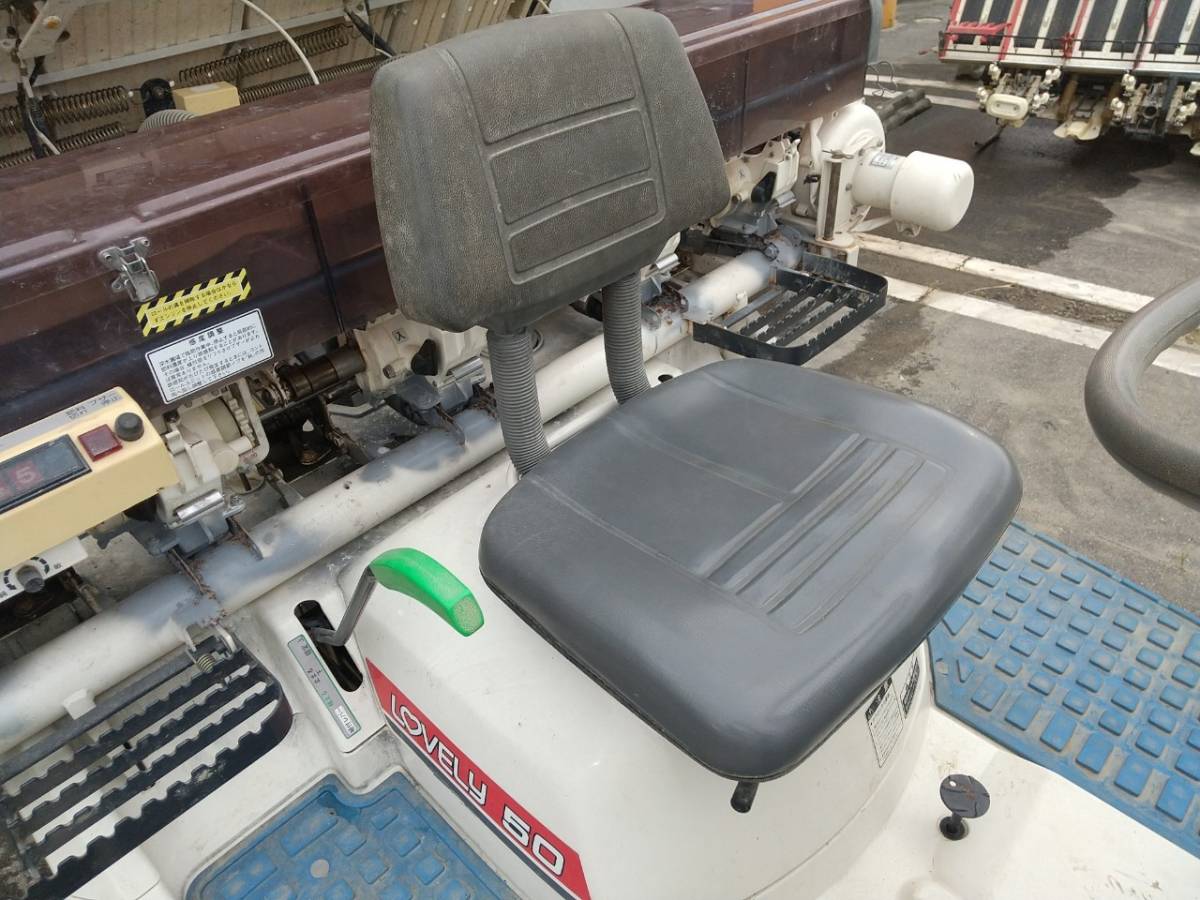 【三重県桑名市】【現状販売】イセキ 田植機 PA50HD 田植え機 施肥機 367時間【管理番号:3090402】_画像6