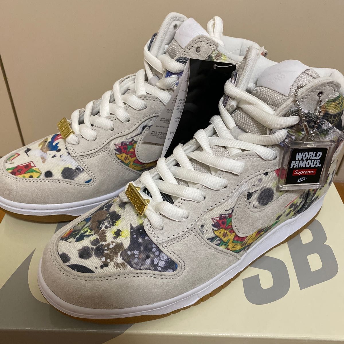 Supreme/Nike SB Rammellzee Dunk Highラメルジー ダンク ハイ Supreme/Nike SB Rammellzee Dunk Highラメルジー ダンク ハイ