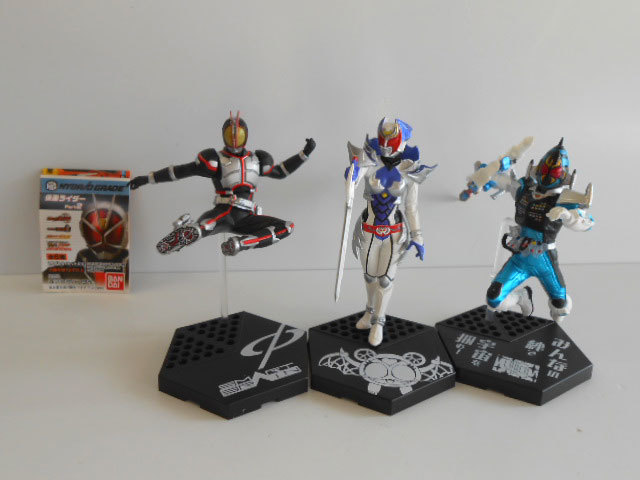 #Ije30GZ Kamen Rider 2HYBRIDGRADE popular 3 kind Fourze 555 Faiz :*BANDAI Bandai *500 jpy =013069_b