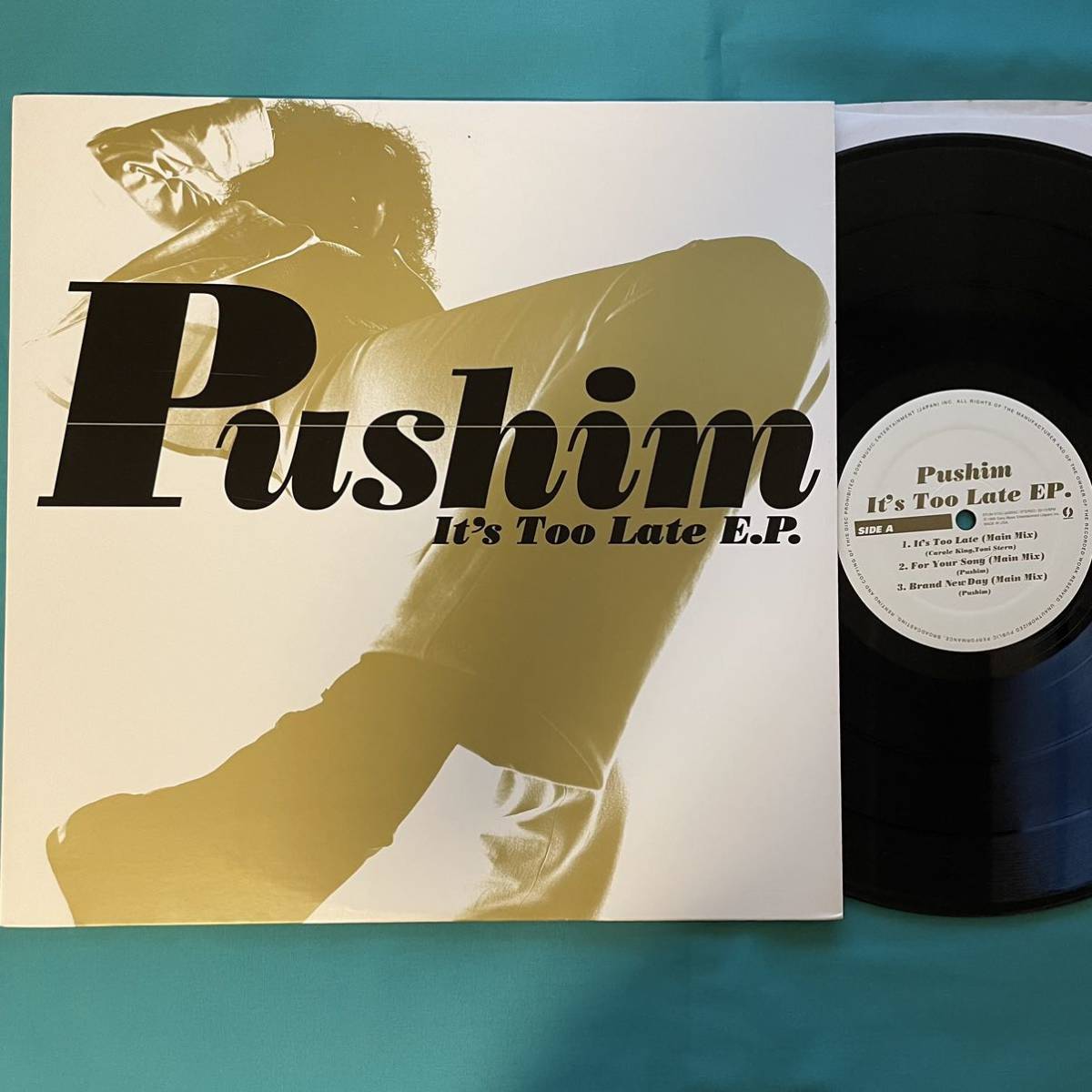 JK-9 PUSHIMプシン/IT'S TOO LATE E.P. SYUM 0103 12inch レコード