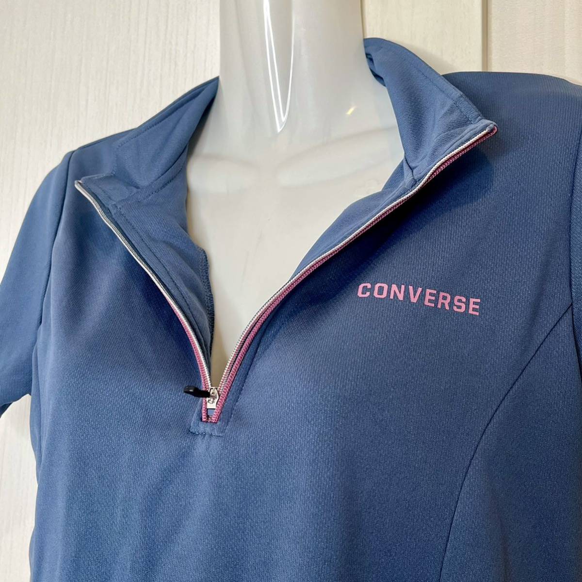 converse コンバース M 半袖 ウェア ジップ