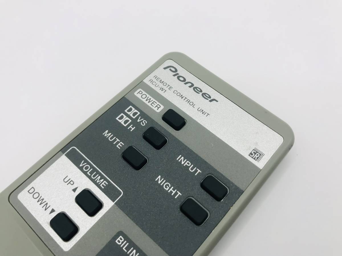 PIONEER パイオニア オーディオ リモコン RCU-W1 PS-W1 PIONEER パイオニア オーディオ リモコン RCU-W1 PS-W1