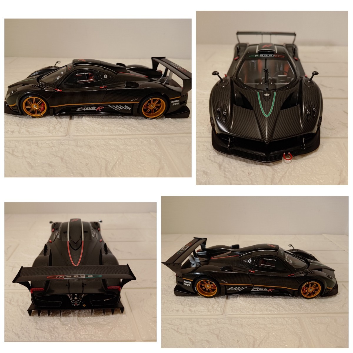 【中古】希少 AUTOart オートアート パガーニ ゾンダ R PAGANI ZONDA R 1/18 78261_画像2