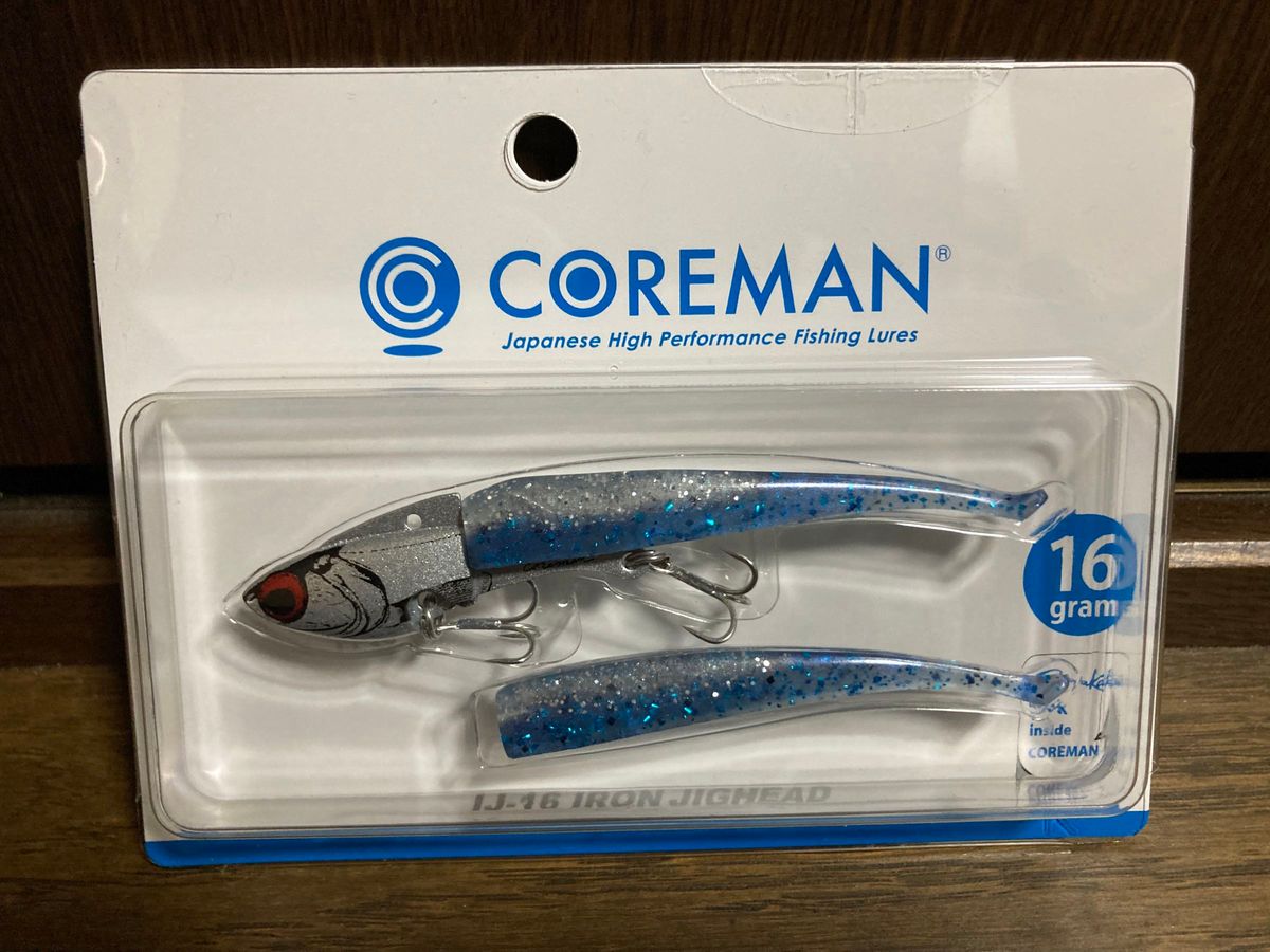 新品未使用品 COREMAN コアマン IJ-16 アイアンジグヘッド マイワシ