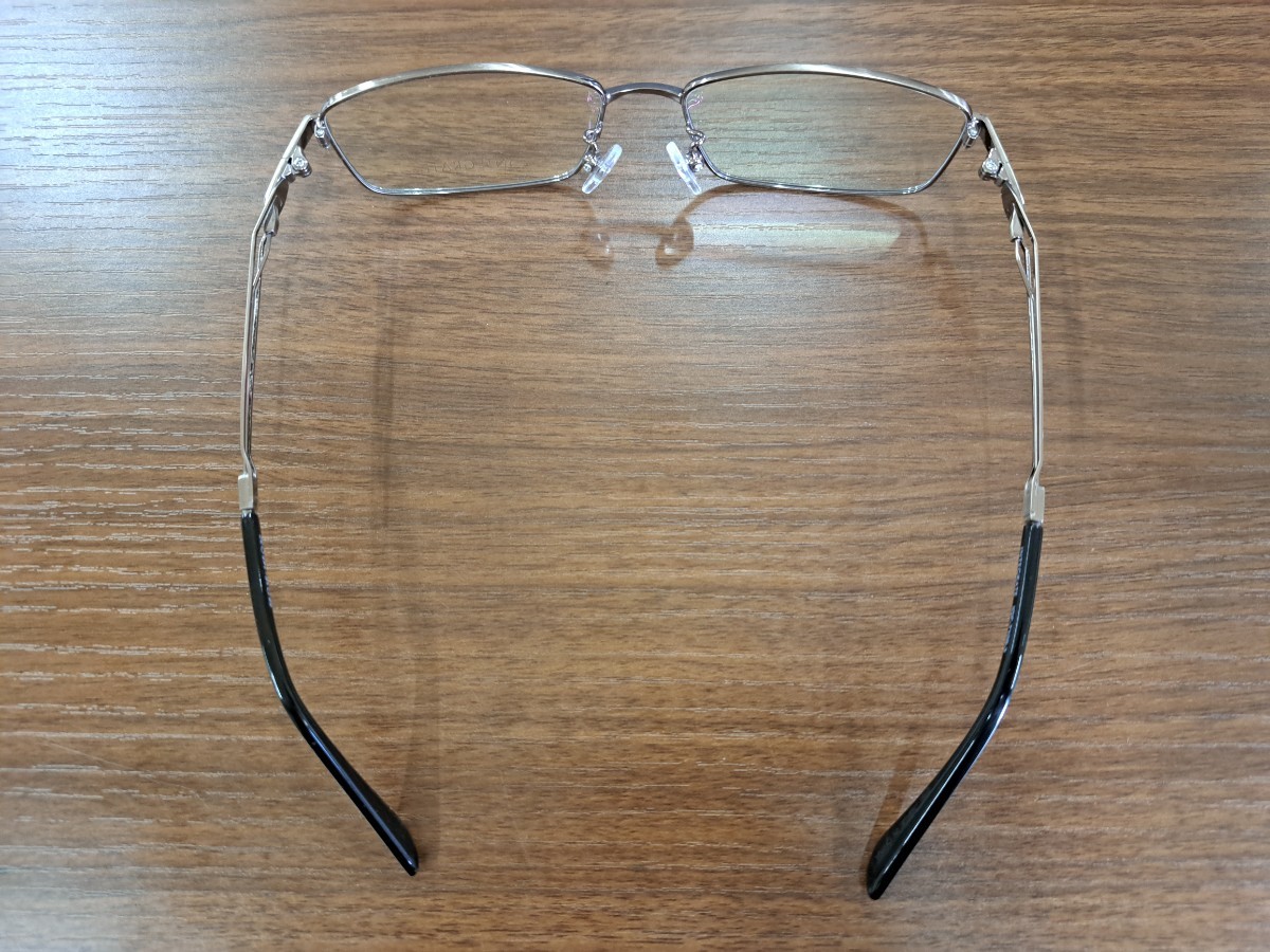 瑞(me0909-22) メガネフレーム INTEGRATE インテグレート フレームのみ メガネ 伊達 IGF-7109 55 BZ 20I フレーム 単品 めがね 眼鏡_画像5