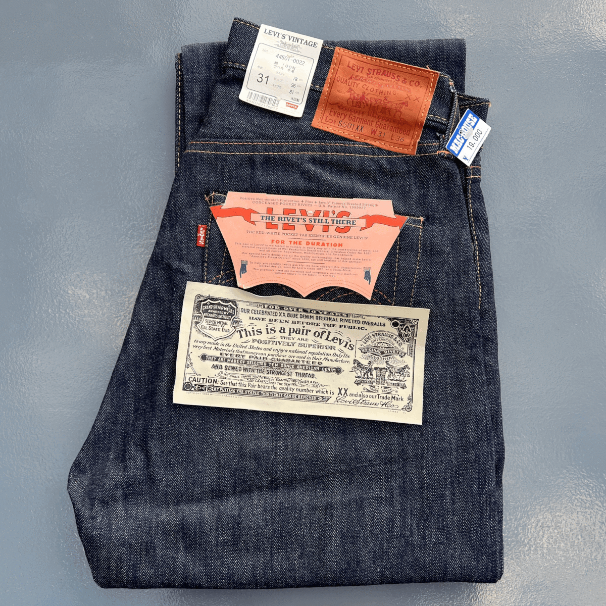 最新 LEVI'S 大戦 1944年モデル バレンシア工場製 S501XX 555 アメリカ