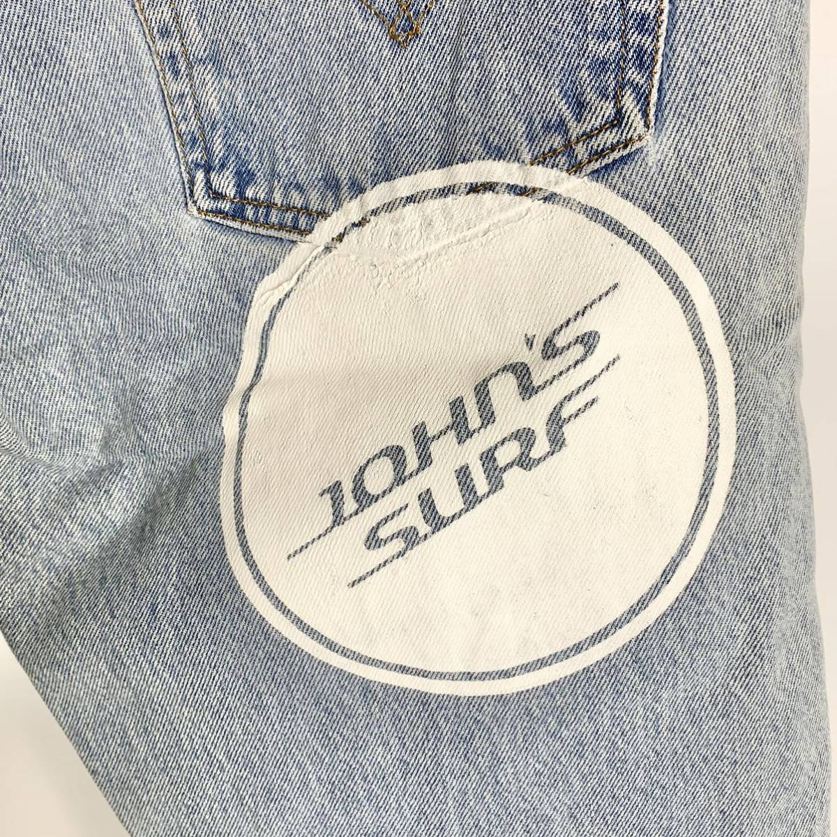 リーバイス　Levi's　カットオフ　デニム　ショートパンツ　ハーフパンツ　ジーンズ　JOHN'S SURF　ジョンズサーフ　メンズ　30　綿_画像4