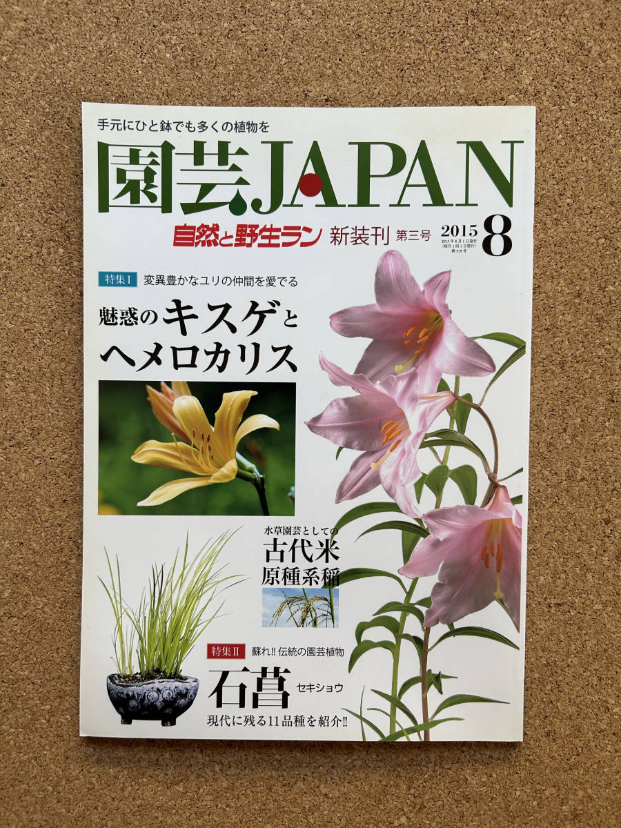  садоводство JAPAN 2015 год 8 месяц номер Kiss gehemeroka белка сиденье shou богатство и знатность орхидея * природа .. сырой Ran 