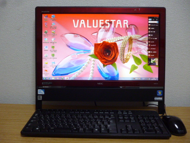 使用時間約2時間!! NEC VALUESTAR VN370/D PC-VN370DS6 取り外しHDD 工場出荷状態Win7リカバリ済 Seagate ST500DM002 SATA600 500GB_この状態からの取り外しです。