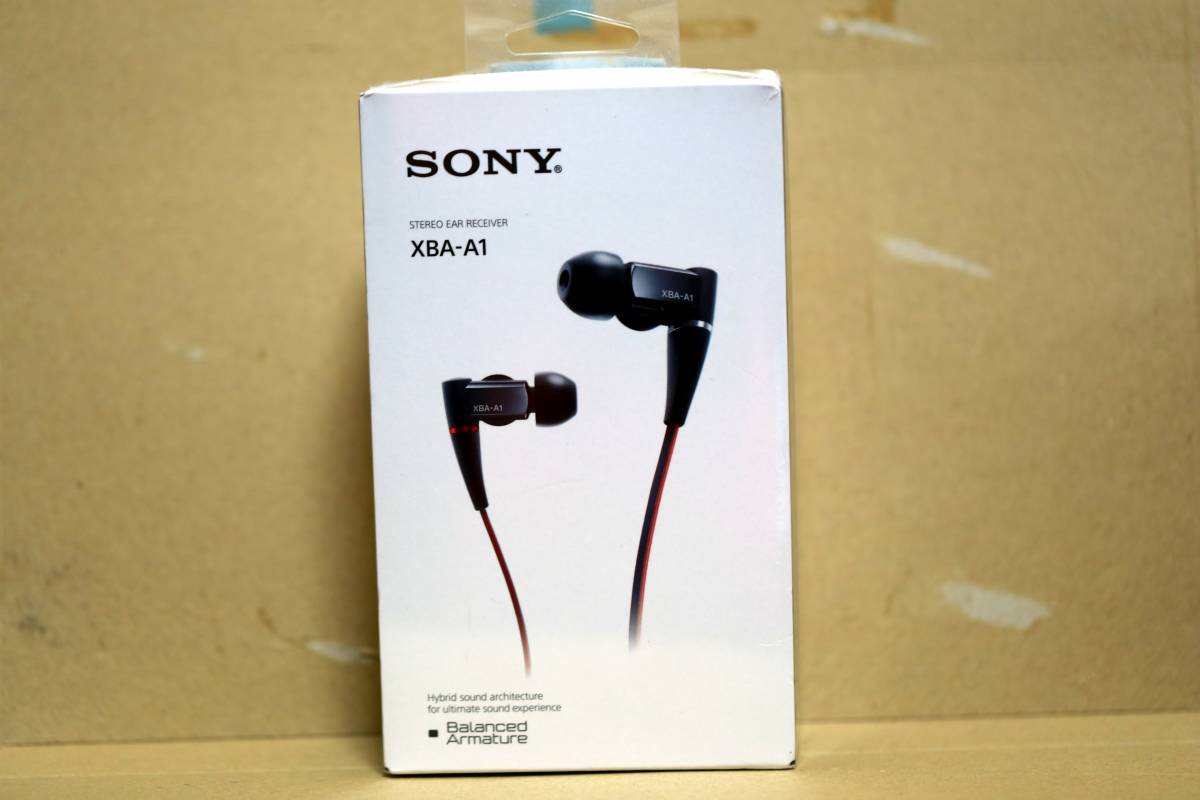 史上最も激安 【未開封】SONY カナル型イヤホン XBA-A1 ソニー