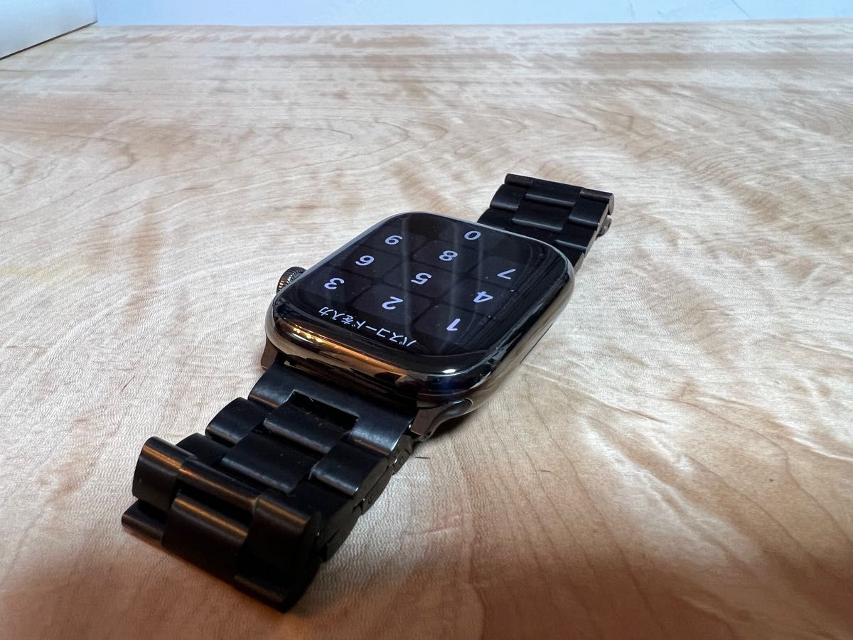 Apple care+加入済 Apple Watch Series 7 45mm グラファイトステンレス