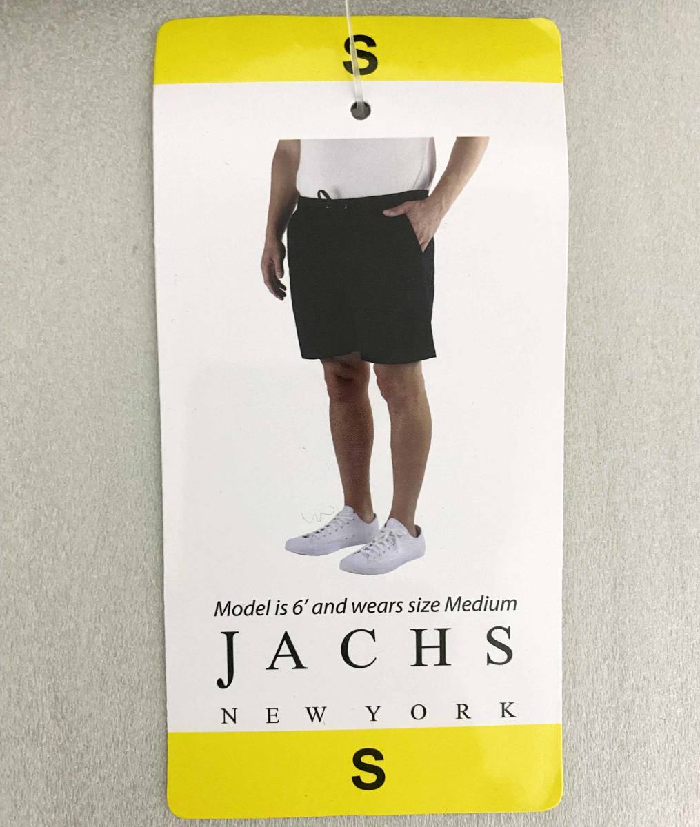 新品 M ★ コストコ JACHS メンズ ストレッチ ショートパンツ ブラック US-S コットン 短パン ジャックス ハーフ パンツ ウエストゴム_画像8