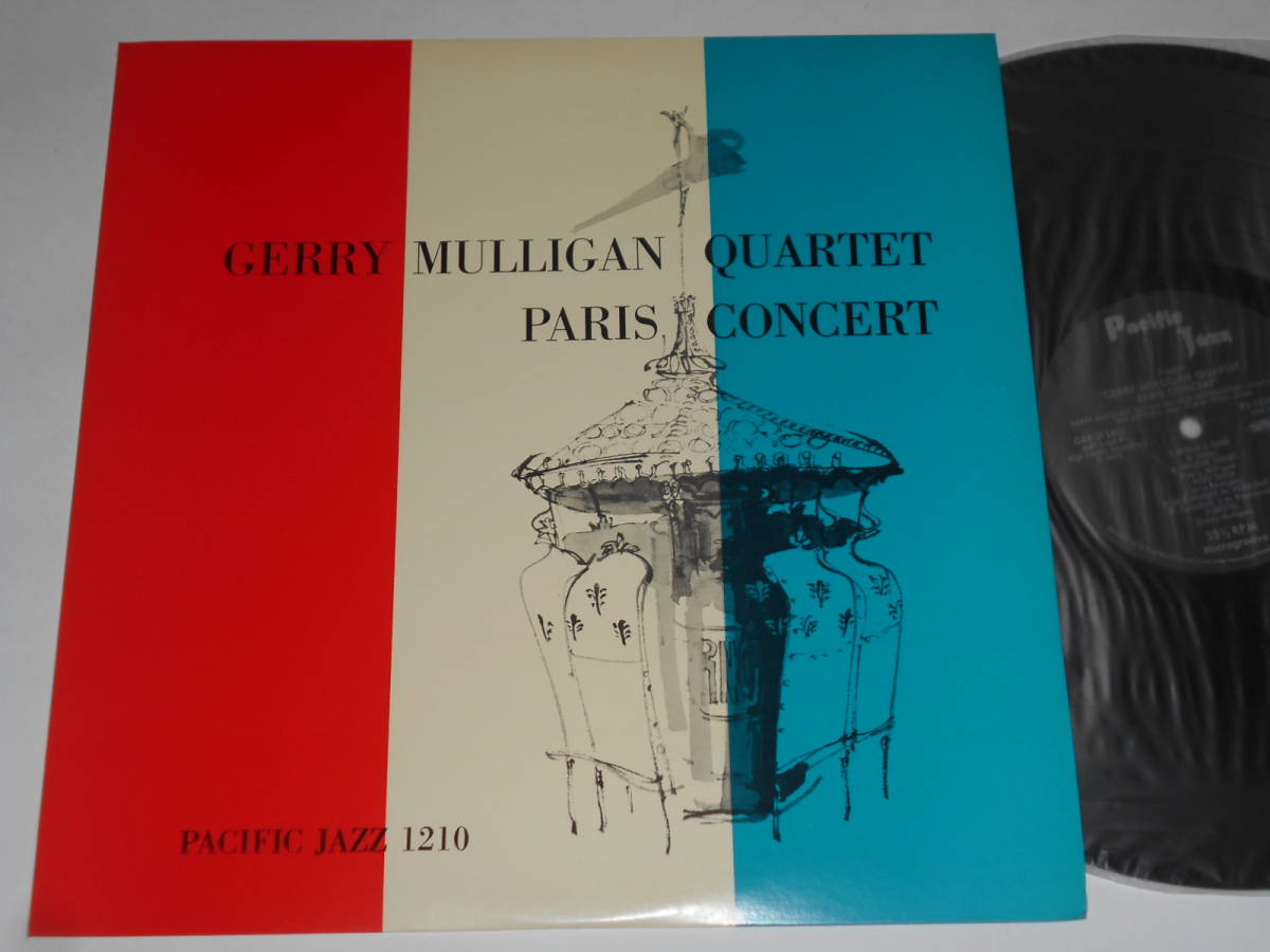 Paris Concert/Gerry Mulligan（Pacific Jazz日本盤）_画像1