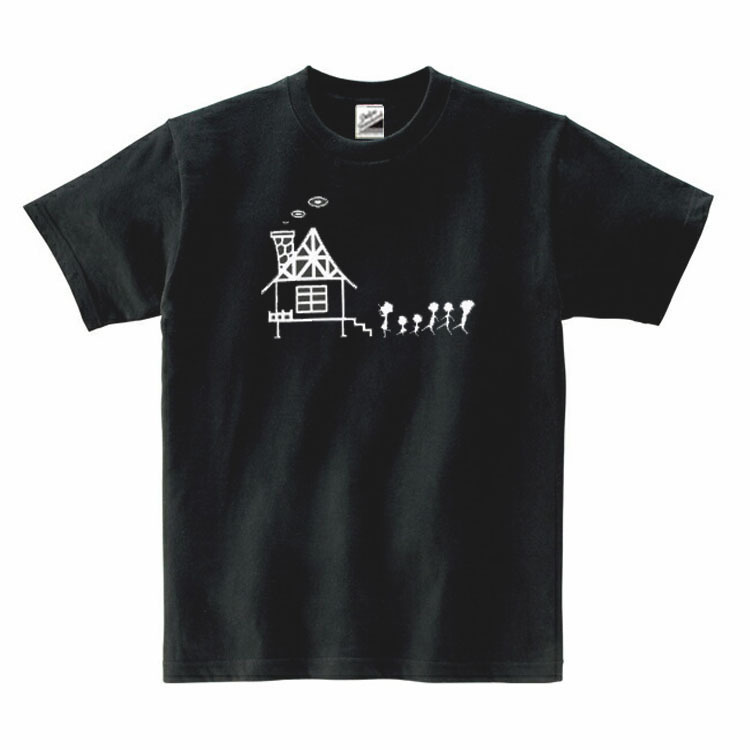 【SALEパロディ黒L】5ozサザエTシャツ面白いおもしろうけるネタプレゼント送料無料・新品_画像1