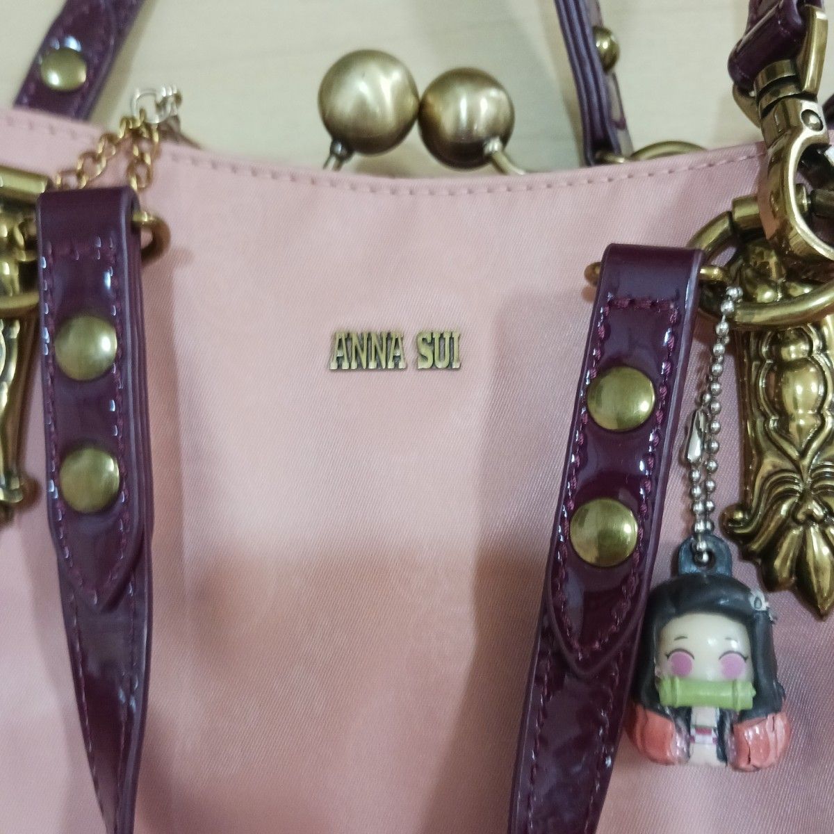 鬼滅の刃　ANNA SUI　2way ハンドバッグ