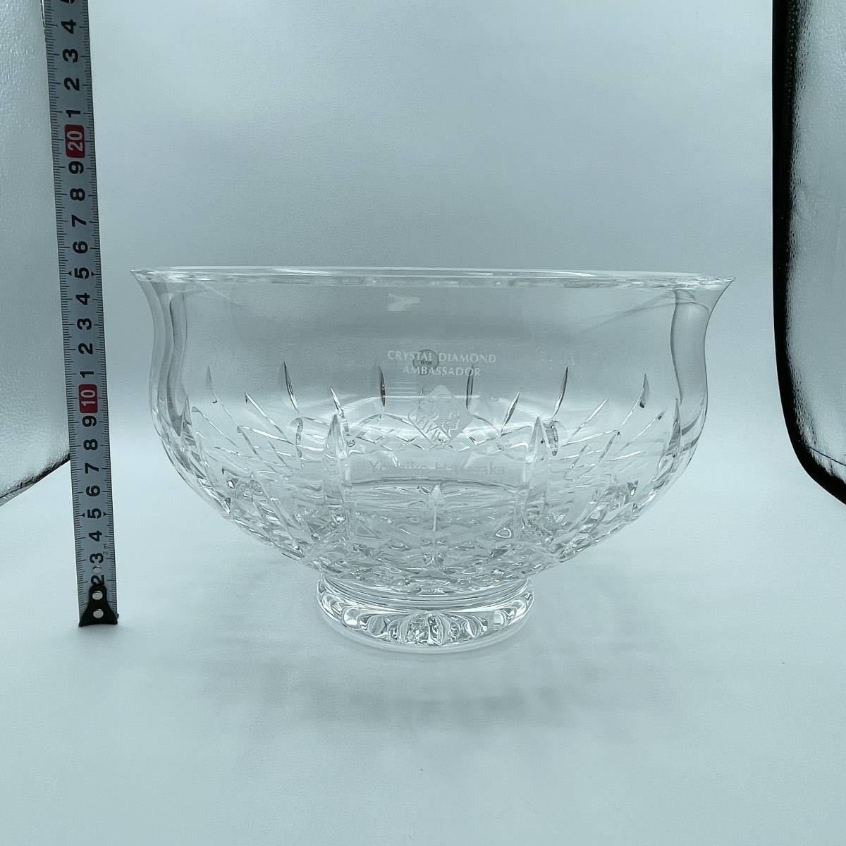 s911503 WATERFORD CRYSTAL ウォーターフォード クリスタル ボウル 食器 洋食器 ガラス 10インチ 未使用品_画像4