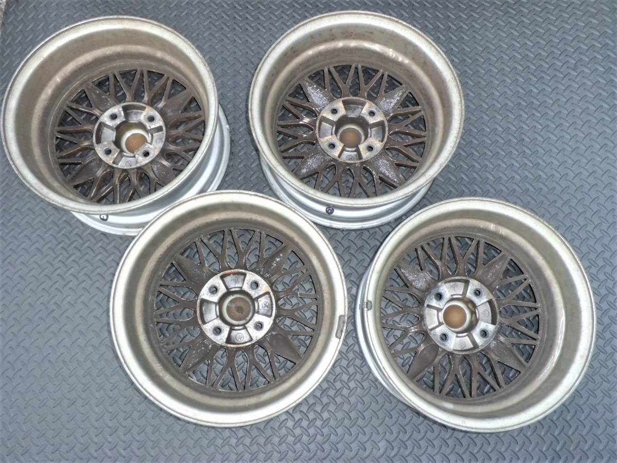 当時物 MANARAY MX-4 マグホイール 6.5Jx15 +25 4H pcd114.3 マナレイ