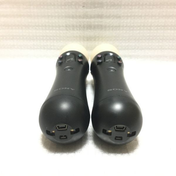 ■ PS Move モーションコントローラー 2個セット 美品 CECH-ZCM1J 動作確認済 PS3 PS4 PS5 対応 SONY 純正品 Playstation VR ケーブル付_画像6