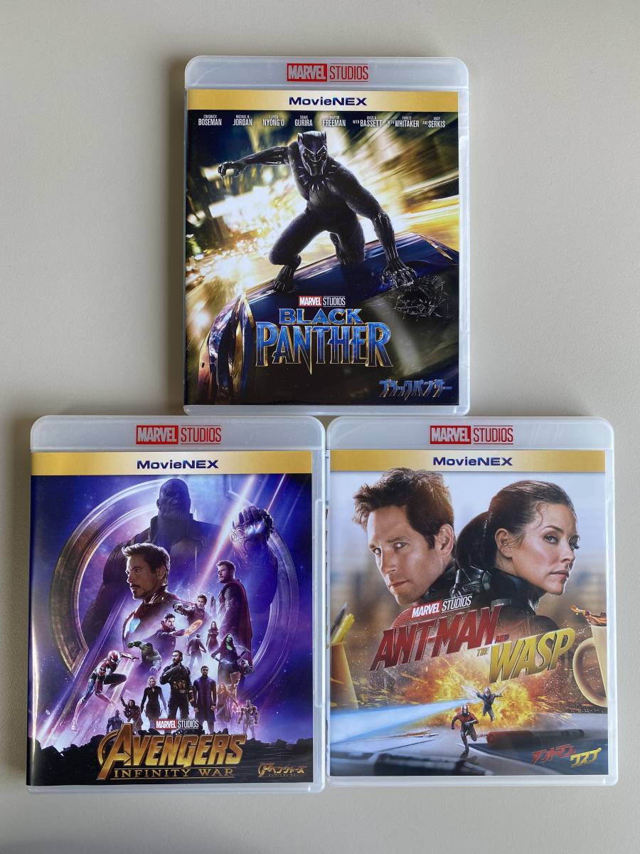 MARVEL MCU マーベル ブルーレイ＋DVD 19作品-