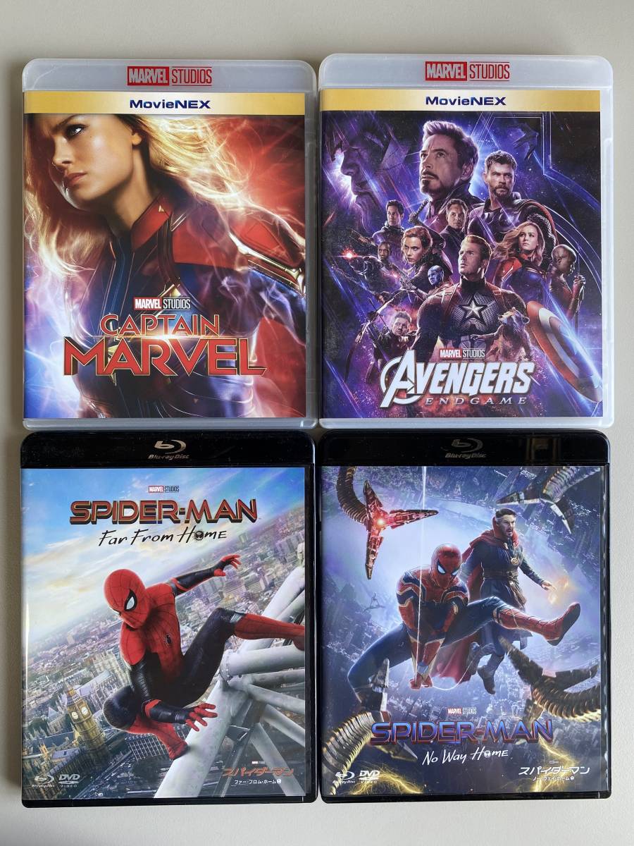 MARVEL MCU マーベル ブルーレイ＋DVD 19作品-