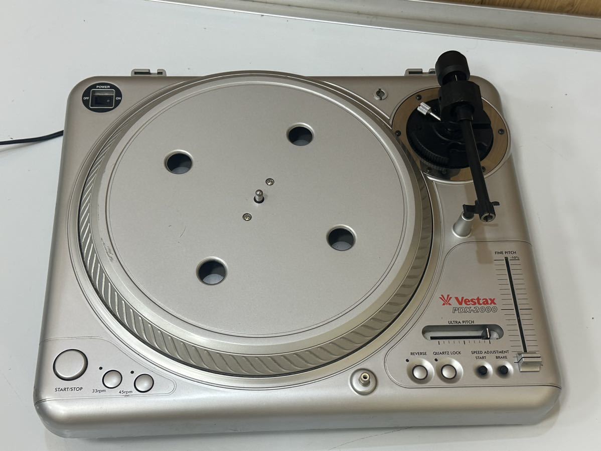 ターンテーブルVestax PDX-2000 動作確認済み-