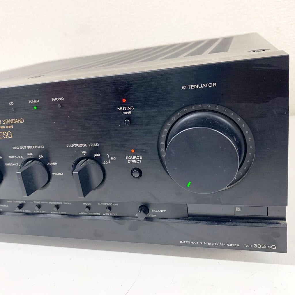 2022人気の 中古 ソニー プリメインアンプ TA-F333ESG SONY 【E-2