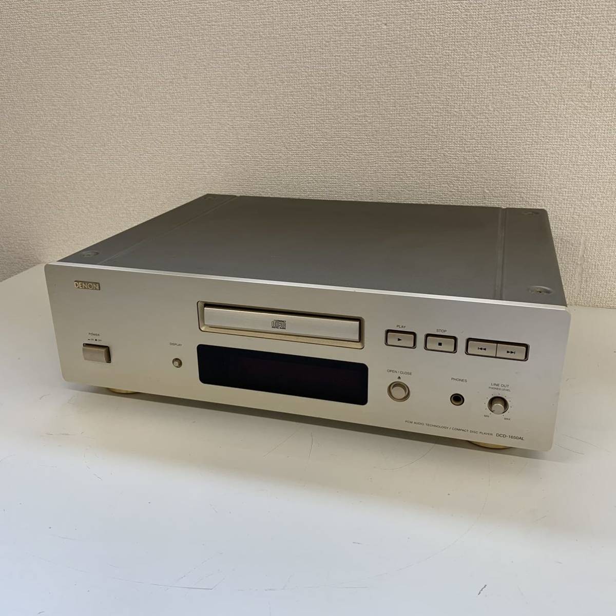 ヤフオク! - 【C3】 DENON DCD-1650AL CDプレーヤー...