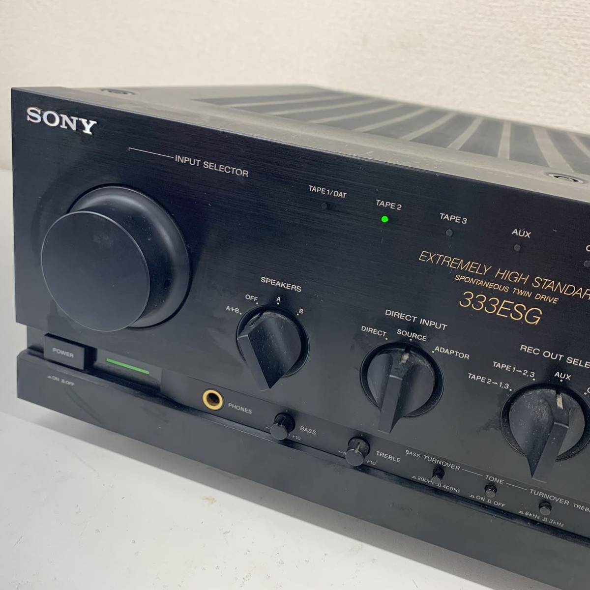 2022人気の 中古 ソニー プリメインアンプ TA-F333ESG SONY 【E-2