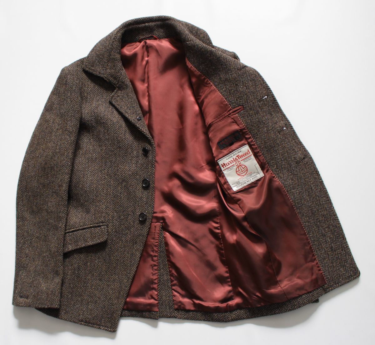 reats tailor zazous × Harris tweed-